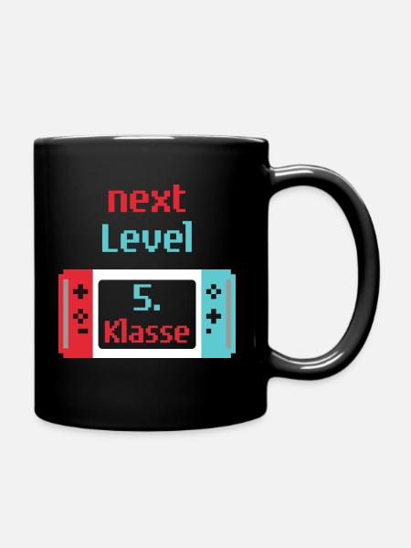 5. Klasse Switch - Tasse einfarbig - Schwarz