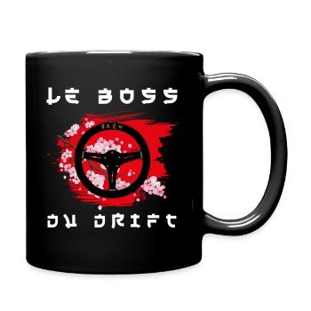 boss du drift japon jdm dérapage volant - Mug uni - noir - Droite