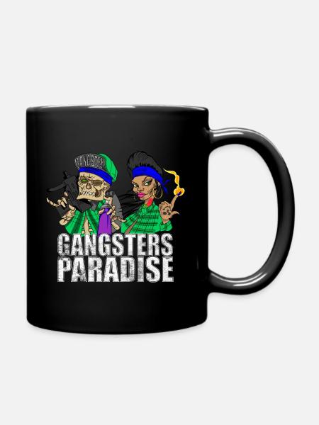 Gangsters Paradise - Tasse einfarbig - Schwarz