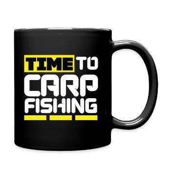 Carp Fishing - Carpiste - Mug uni - noir - Droite