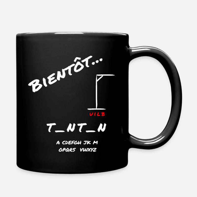 Bientôt tonton annonce naissance - Mug uni - noir