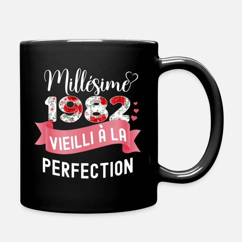 Anniversaire 39 ans millésime 1982 - Mug uni - noir