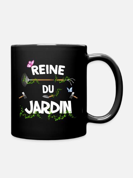Femmen jardinière reine du jardin humour jardin - Mug uni - noir