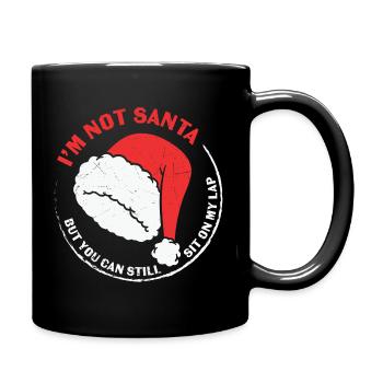 Weihnachtsfeier Claus Merry Christmas T-shirt - Tasse einfarbig - Schwarz - Rechts