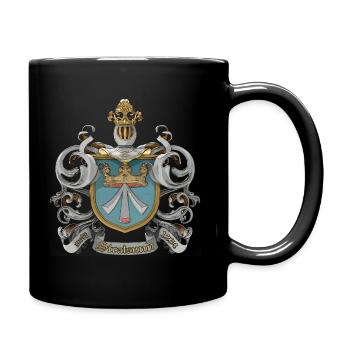 Stralsund coat of arms old - Full Colour Mug - black - Right