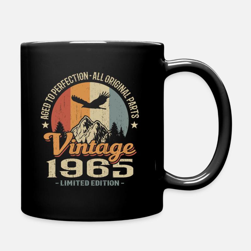 Vintage 1965 - Full Colour Mug - black