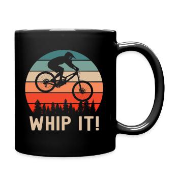 Whip It Mountain Bike Vélo Vtt Descente - Mug uni - noir - Droite