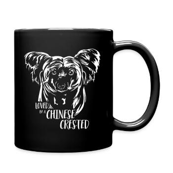 CHINESE CRESTED Dog Saying Dogs Saying Dogs - Full Colour Mug - black - Right