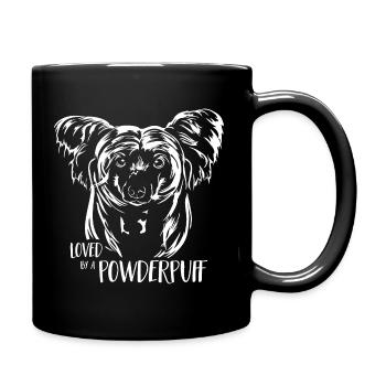 POWDERPUFF Dog Saying Dogs Saying Dogs - Full Colour Mug - black - Right