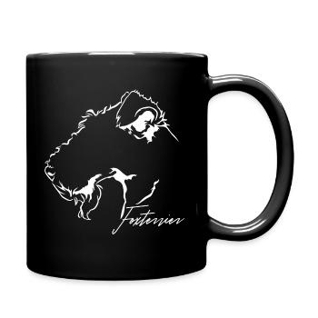 FOXTERRIER Profil Chiens Wilsigns - Mug uni - noir - Droite