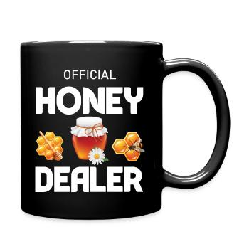 Official honey dealer gift for beekeeper humor - Mug uni - noir - Droite