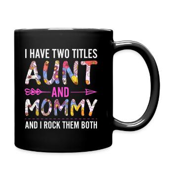 Idée cadeau de mère pour la fête des mères Meilleure mère - Mug uni - noir - Droite