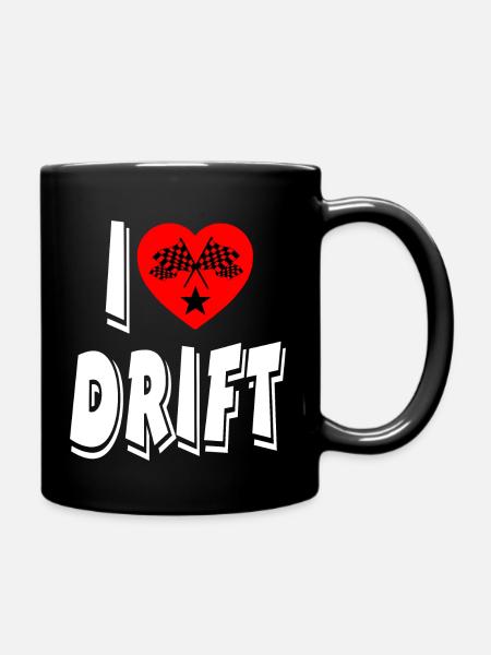 Car - Full Colour Mug - black