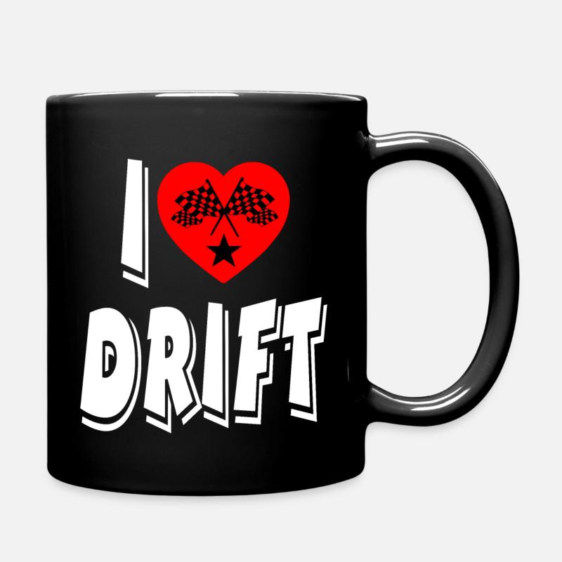 Auto - Tasse einfarbig - Schwarz