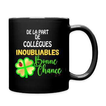 Mes Collègues Inoubliables Cadeau Départ - Mug uni - noir - Droite