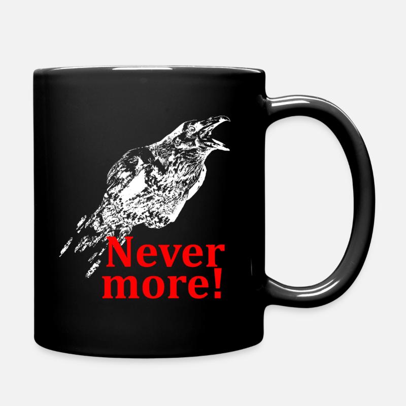 The Raven - Nevermore! - Tasse einfarbig - Schwarz
