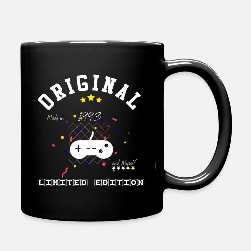 Jahr 1993 - Tasse einfarbig - Schwarz