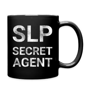 SLP Secret Agent - Full Colour Mug - black - Right