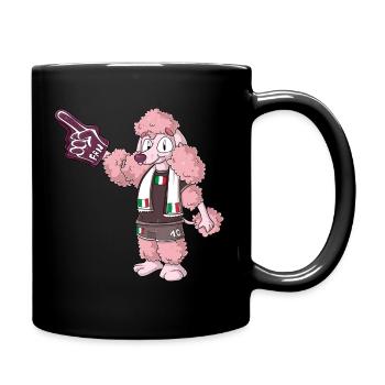 Fan Poodle Italy - Full Colour Mug - black - Right