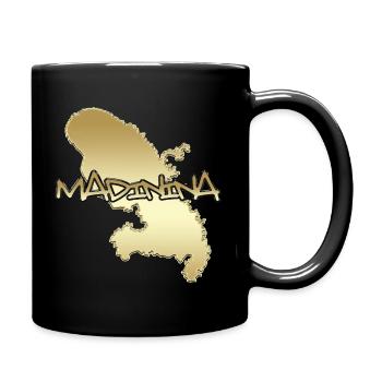 Madinina Effet Or Carte Martinique Antilles 972 - Mug uni - noir - Droite
