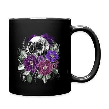 BunterSkull - Tasse einfarbig - Schwarz - Rechts