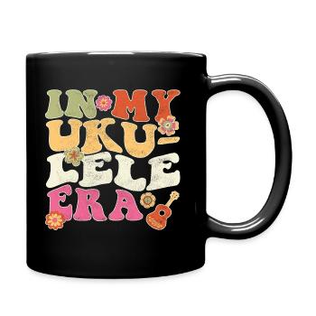 In my Ukulele Era - Full Colour Mug - black - Right