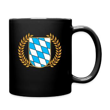 État libre de Bavière Bavarois - Mug uni - noir - Droite