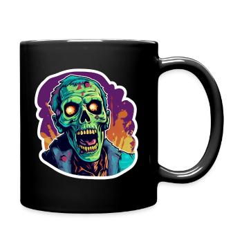 Zombie - Full Colour Mug - black - Right