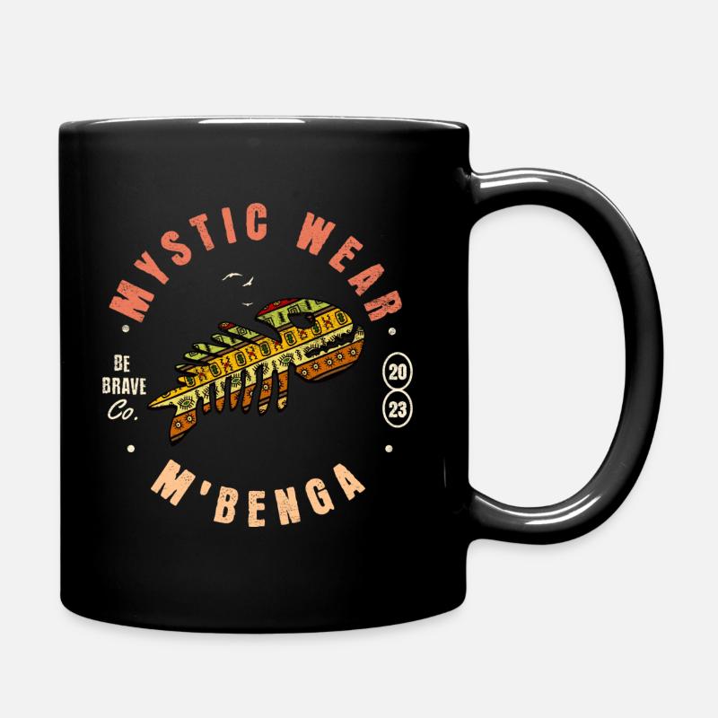 Mystic Wear M'Benga - Tasse einfarbig - Schwarz