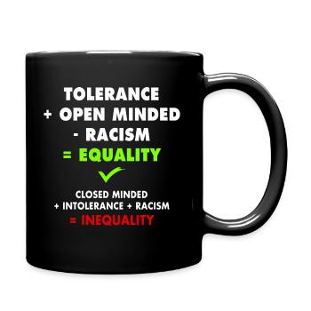 Dites NON aux inégalités ! - Mug uni - noir - Droite