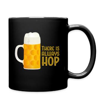 Hop - Tasse einfarbig - Schwarz - Rechts