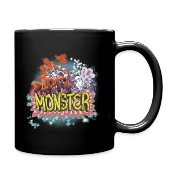 PartyMonster (en anglais seulement) - Mug uni - noir - Droite