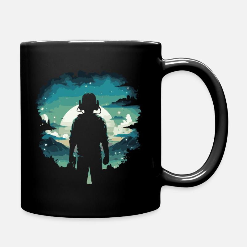 Sci-Fi Gaming - Tasse einfarbig - Schwarz