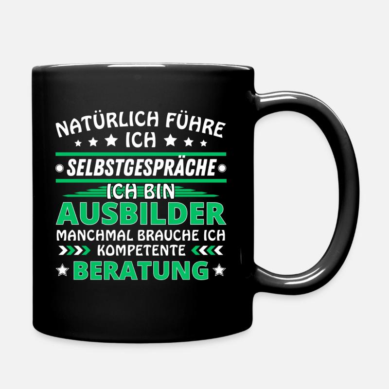 Je me parle à vous-même - Édition Instructeur - Mug uni - noir