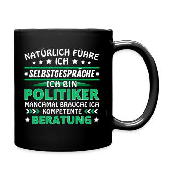 I'm Talking to Yourself - Politician Edition - Full Colour Mug - black - Right
