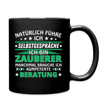 I'm Talking to Yourself - Wizard Edition - Full Colour Mug - black - Right