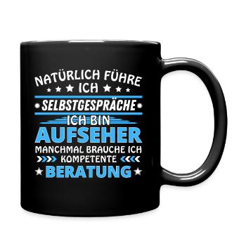 I Talk to Yourself - Overseer Edition - Full Colour Mug - black - Right