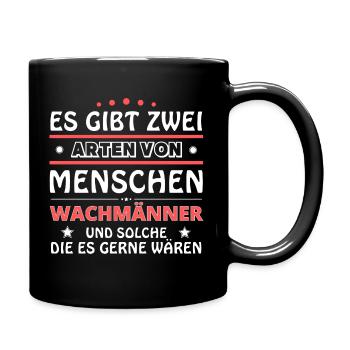 Cadeau d’agents de sécurité - Deux types de... Concevoir - Mug uni - noir - Droite