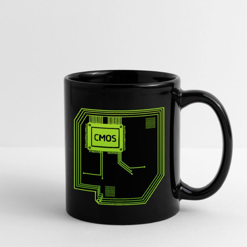 Computerchip Computertechniker Tasse einfarbig