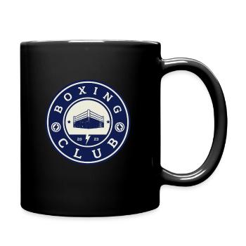 Boxing Design - Full Colour Mug - black - Right