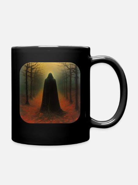 Düsterer Dämon - Tasse einfarbig - Schwarz