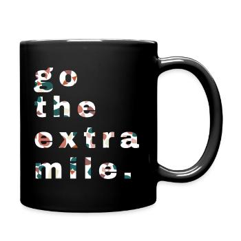 Gravel, Mountainbike, Leidenschaft, Radfahren - Tasse einfarbig - Schwarz - Rechts