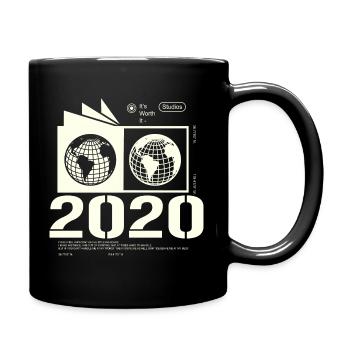 Jahrgang 2020 Retro Geburtstag Geschenk 2020 - Tasse einfarbig - Schwarz - Rechts