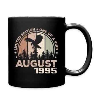 Incomparable depuis août 1995, 29e Anniversaire - Mug uni - noir - Droite
