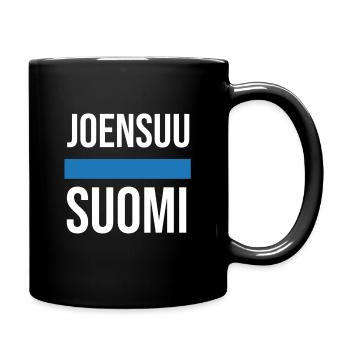 Carélie du Nord, Joensuu, Finlande, Suomi, Finlande orientale - Mug uni - noir - Droite