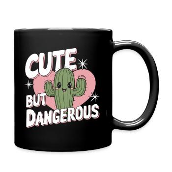 Cactus Cacti Desert Plant - Full Colour Mug - black - Right