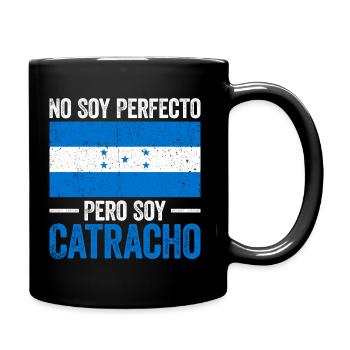 Proud of Honduras – Catracho Design - Full Colour Mug - black - Right