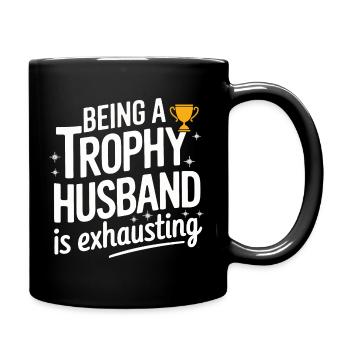 Husband, Spouse, Family, Wedding - Full Colour Mug - black - Right