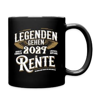 Legends to retire in 2027 Unique - Full Colour Mug - black - Right