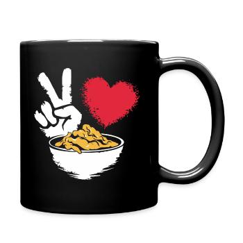 Pour les connaisseurs de la cuisine coréenne - Mug uni - noir - Droite